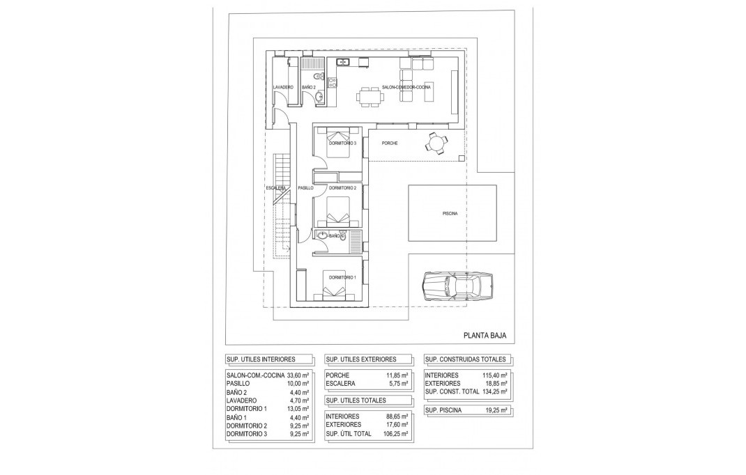 Nueva construcción  - Villa - Pinoso - Campo