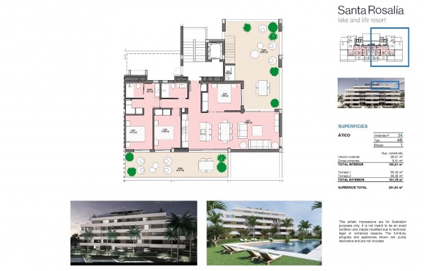 Nueva construcción  - Ático - Torre Pacheco - Santa Rosalia Lake And Life Resort