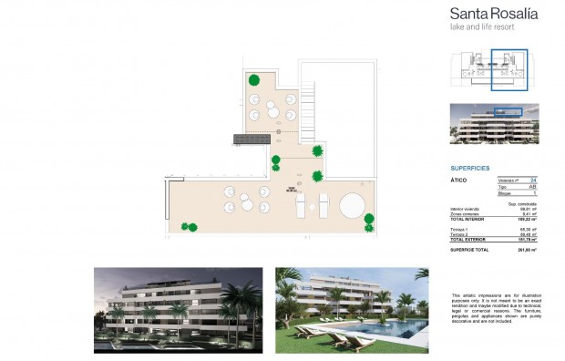 Nueva construcción  - Ático - Torre Pacheco - Santa Rosalia Lake And Life Resort