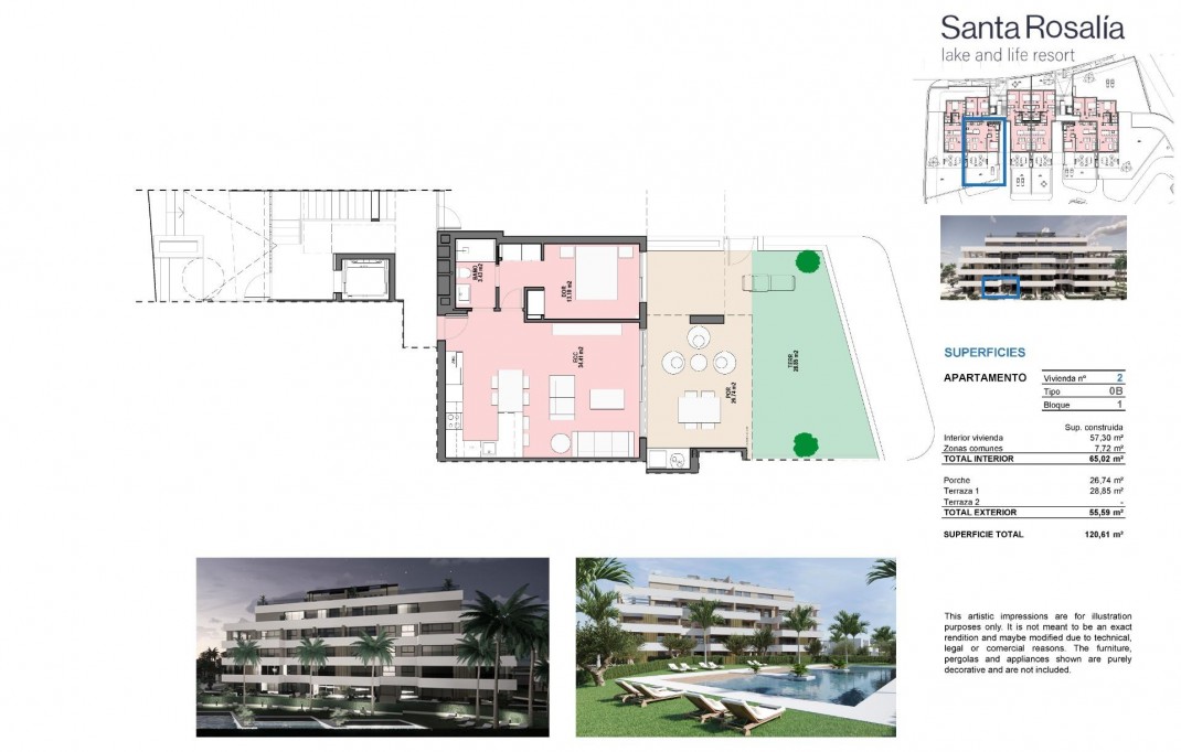 Nueva construcción  - Apartment - Torre Pacheco - Santa Rosalia Lake And Life Resort