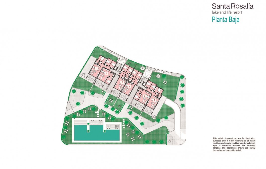 New Build - Apartment - Torre Pacheco - Santa Rosalia Lake And Life Resort