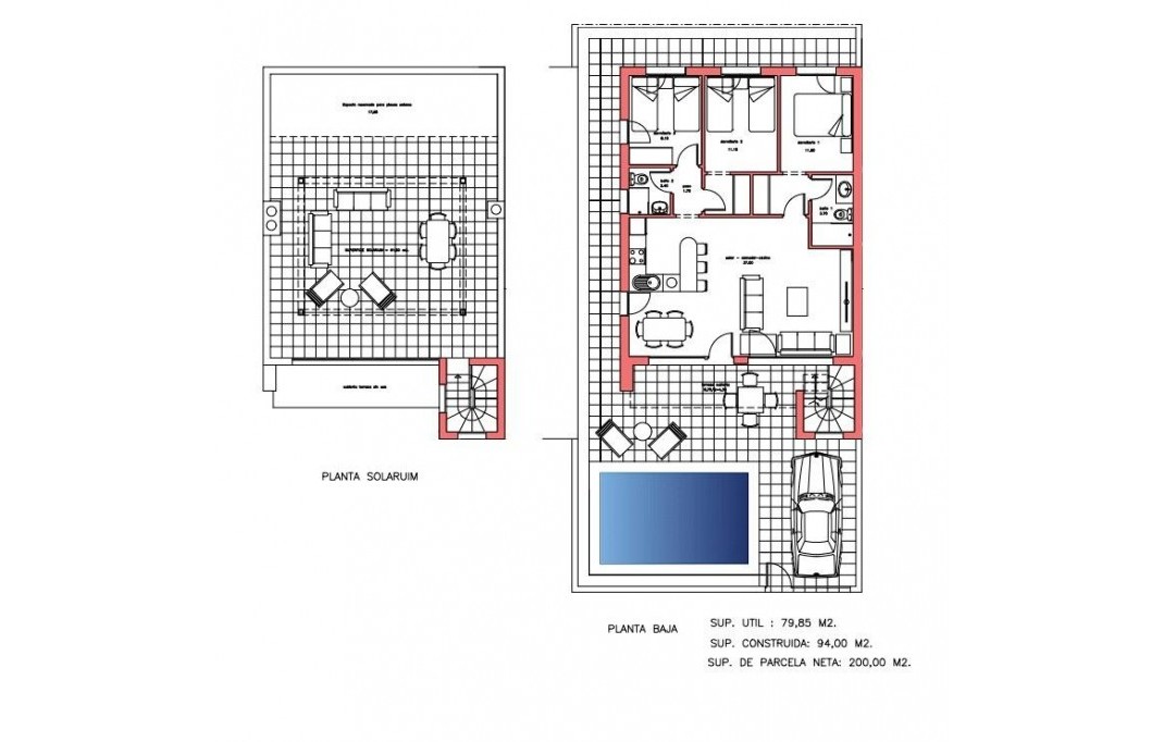 Nieuwbouw - Villa - Fuente Álamo - La Pinilla