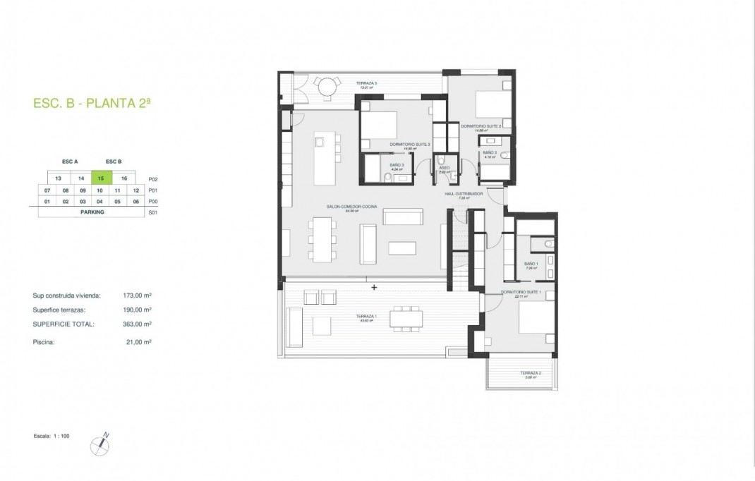 Nueva construcción  - Penthouse Penthouse - Orihuela - Las Colinas Golf