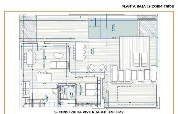 Nueva construcción  - Villa - Torre Pacheco - Roldán