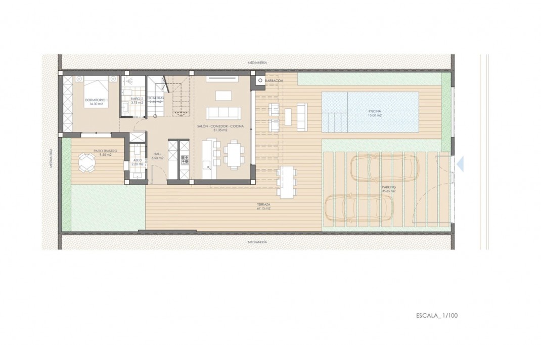 Nueva construcción  - Villa - San Juan de los Terreros - Las Mimosas