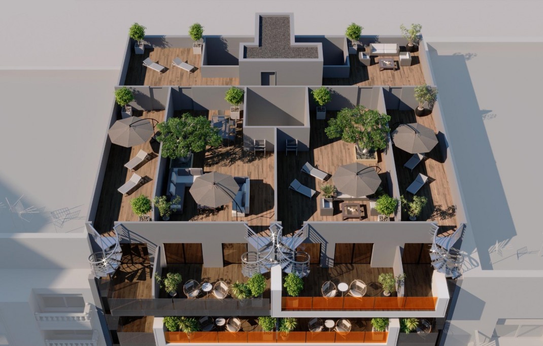 Nieuwbouw - Penthouse - Torrevieja - Centro