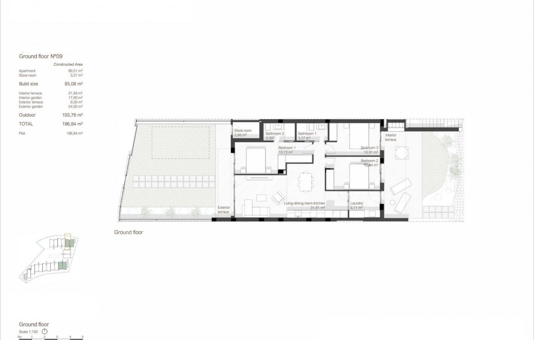 Nueva construcción  - Bungalow - San Javier - Roda Golf