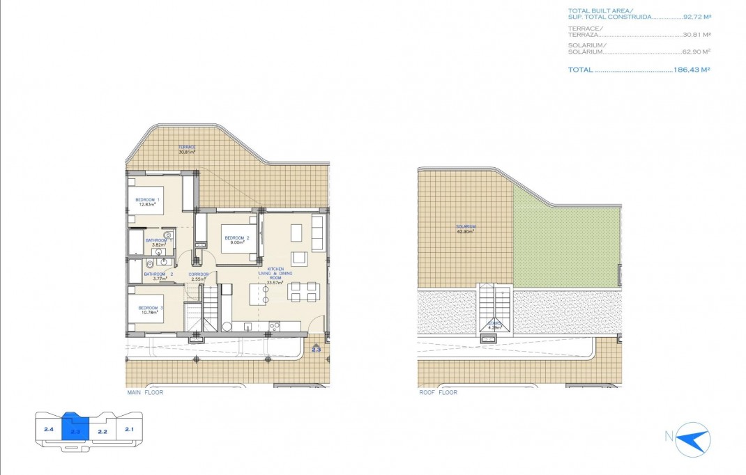 Nueva construcción  - Ático - Los Alcazares - Serena Golf