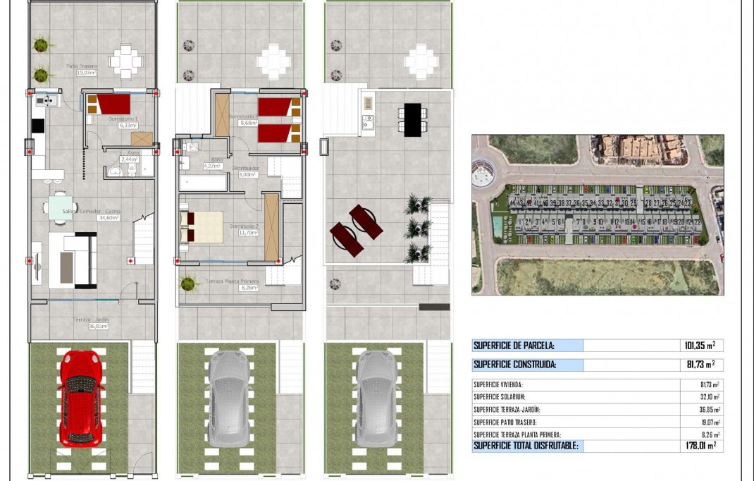 New Build - Town House - Cox - Sin Zona