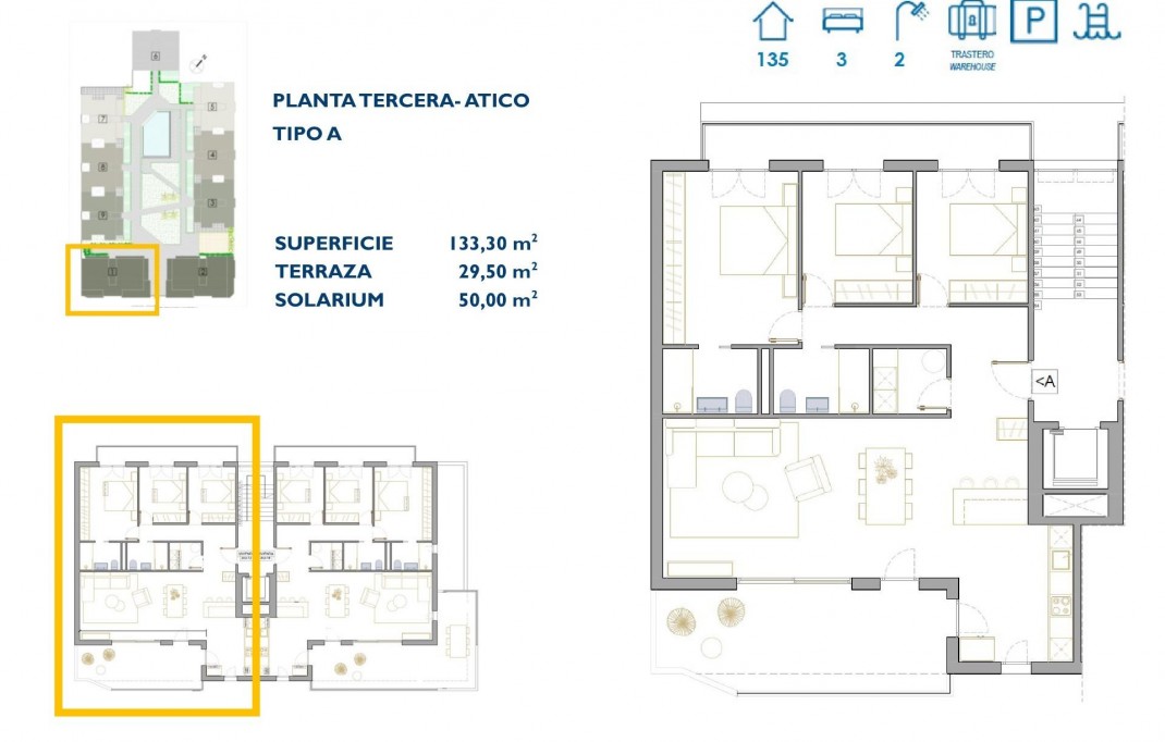 Nieuwbouw - Penthouse - San Pedro del Pinatar - Pueblo