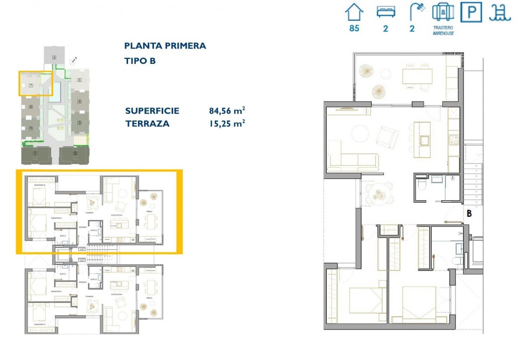 Nieuwbouw - Apartment - San Pedro del Pinatar - Pueblo