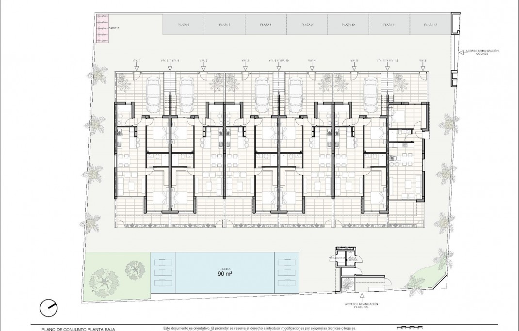 Nueva construcción  - Bungalow - Pilar de la Horadada - Zona Pueblo