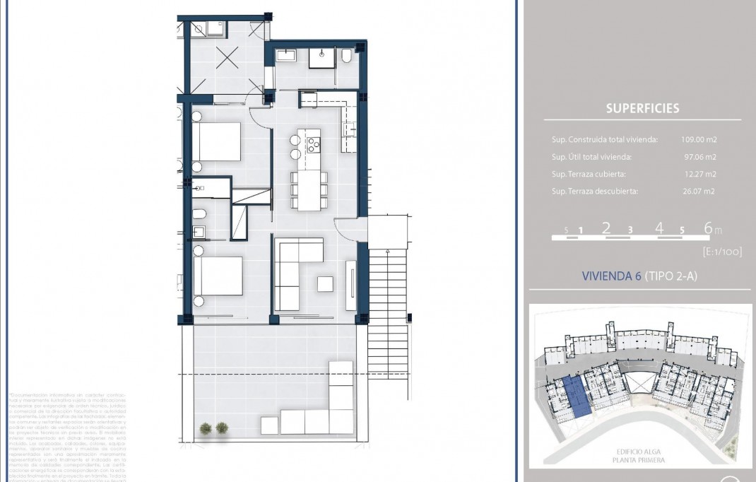 Nieuwbouw - Apartment - Arenal d´en Castell - pueblo