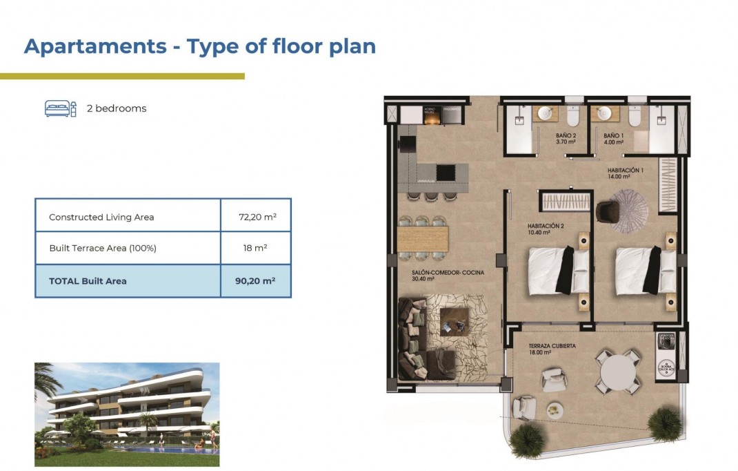 Nieuwbouw - Penthouse - Orihuela Costa - Punta Prima