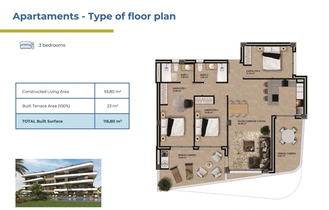 Nieuwbouw - Apartment - Orihuela Costa - Punta Prima