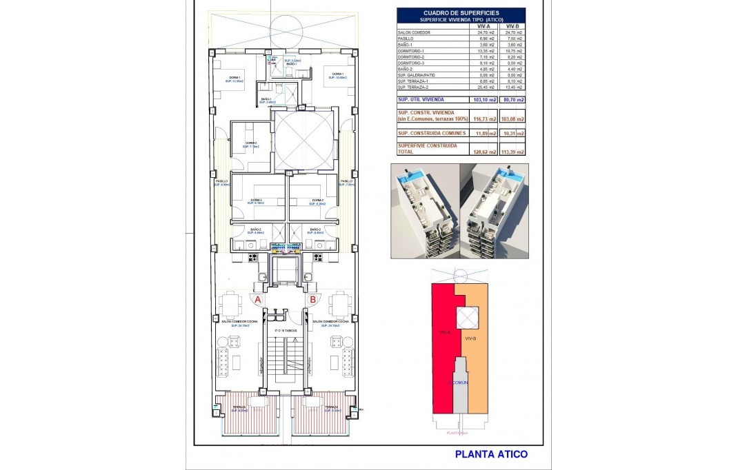 Nieuwbouw - Penthouse - Torrevieja - Playa del Cura