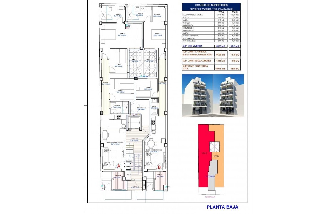 Nieuwbouw - Apartment - Torrevieja - Playa del Cura