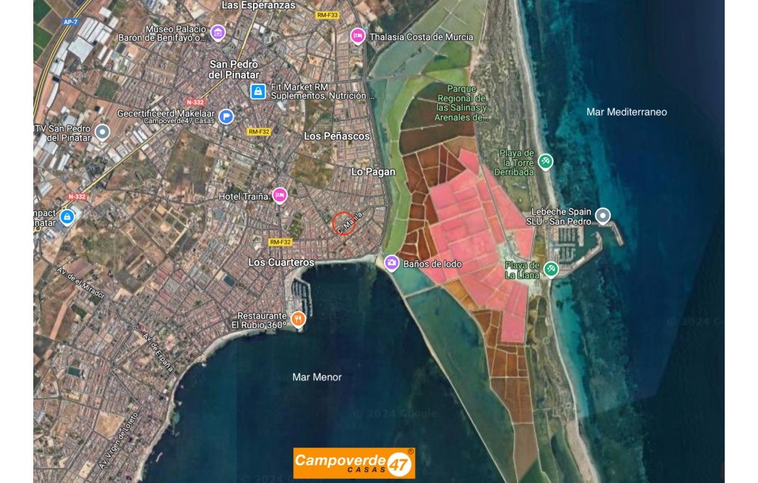 Wederverkoop - Villa / Halfvrijstaand - San Pedro del Pinatar - Lo Pagán