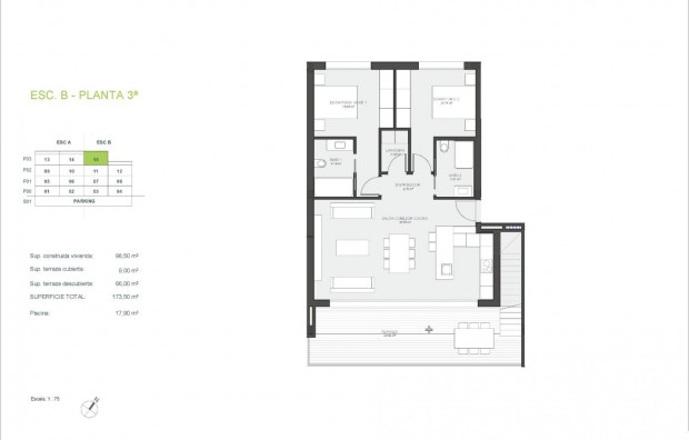 Nieuwbouw - Penthouse - Orihuela - Las Colinas Golf