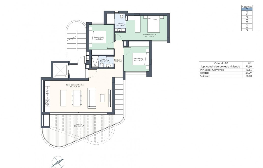 New Build - Penthouse - Guardamar del Segura - Avenida del Puerto