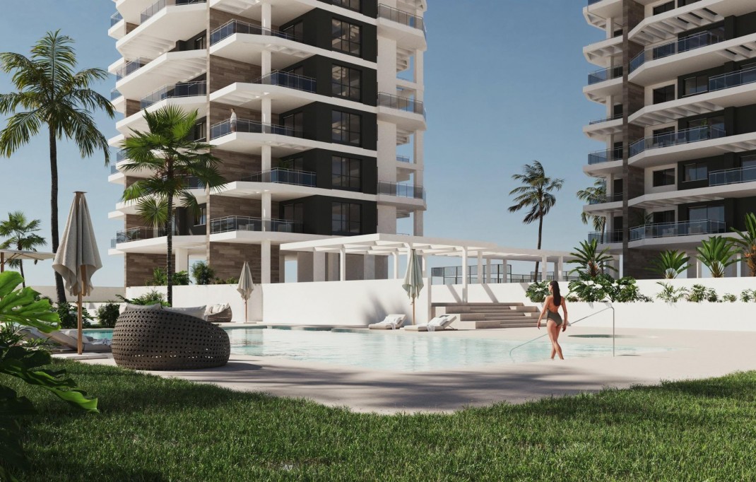 New Build - Apartment - Calpe - Playa Arenal