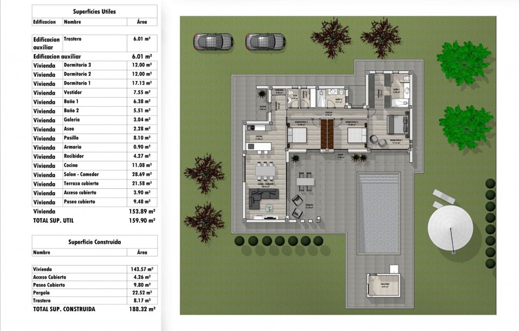 New Build - Villa - Aspe - Poligono 19