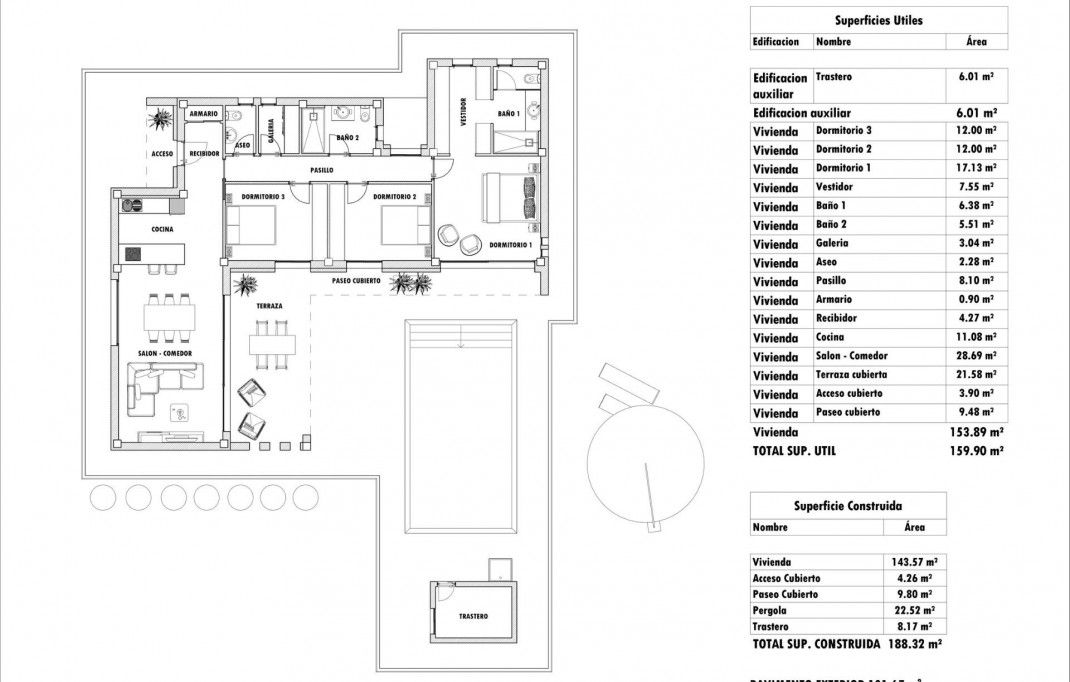 New Build - Villa - Aspe - Poligono 19