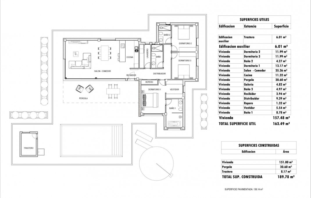 New Build - Villa - Aspe - Poligono 19