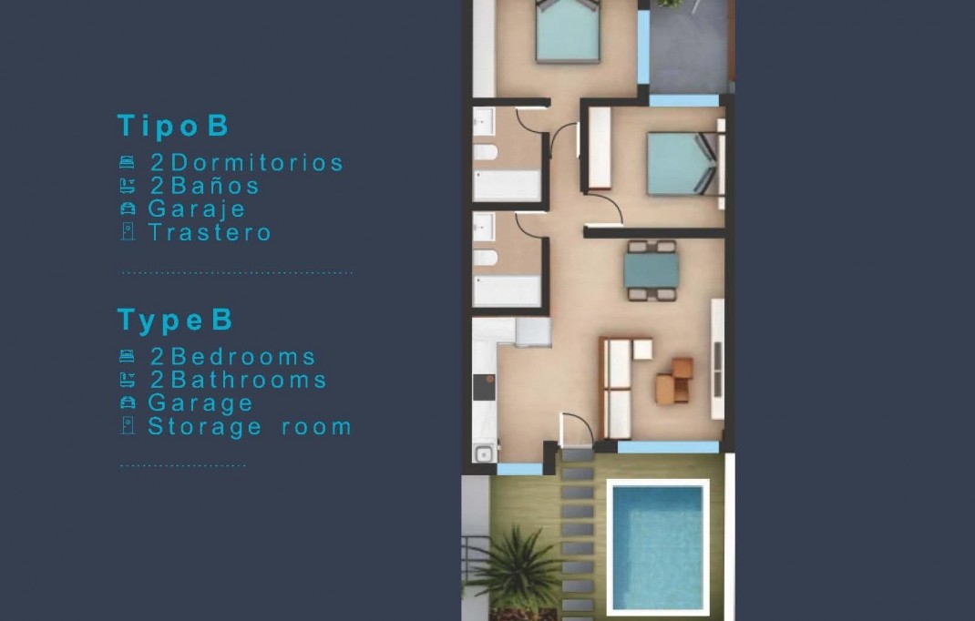 New Build - Bungalow - San Pedro del Pinatar - Los Pinos