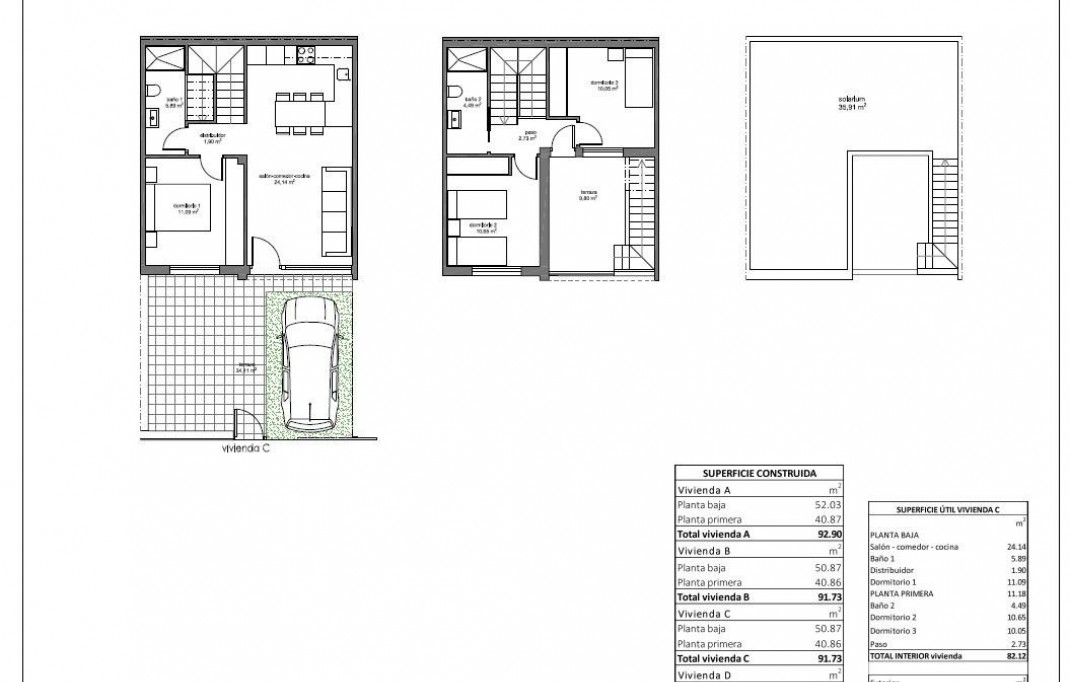 New Build - Town House - Pilar de la Horadada - Barrio los Segundas