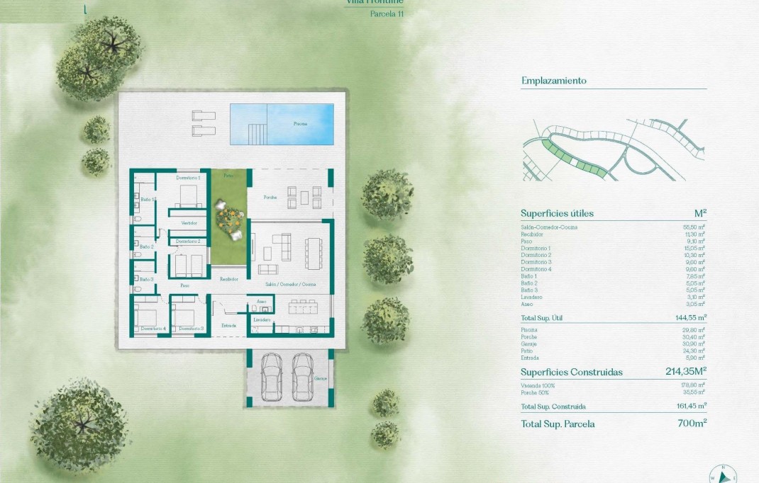 Nueva construcción  - Villa - Fuente Álamo - Hacienda del Alamo