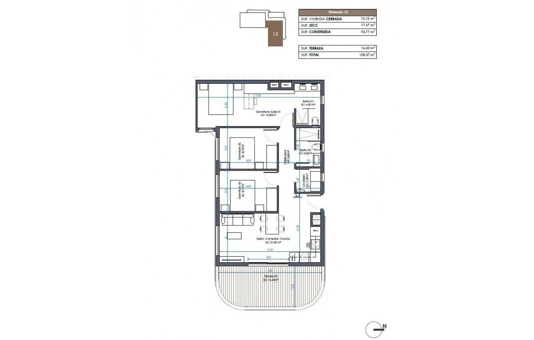 New Build - Apartment - Guardamar del Segura - Camino del Puerto