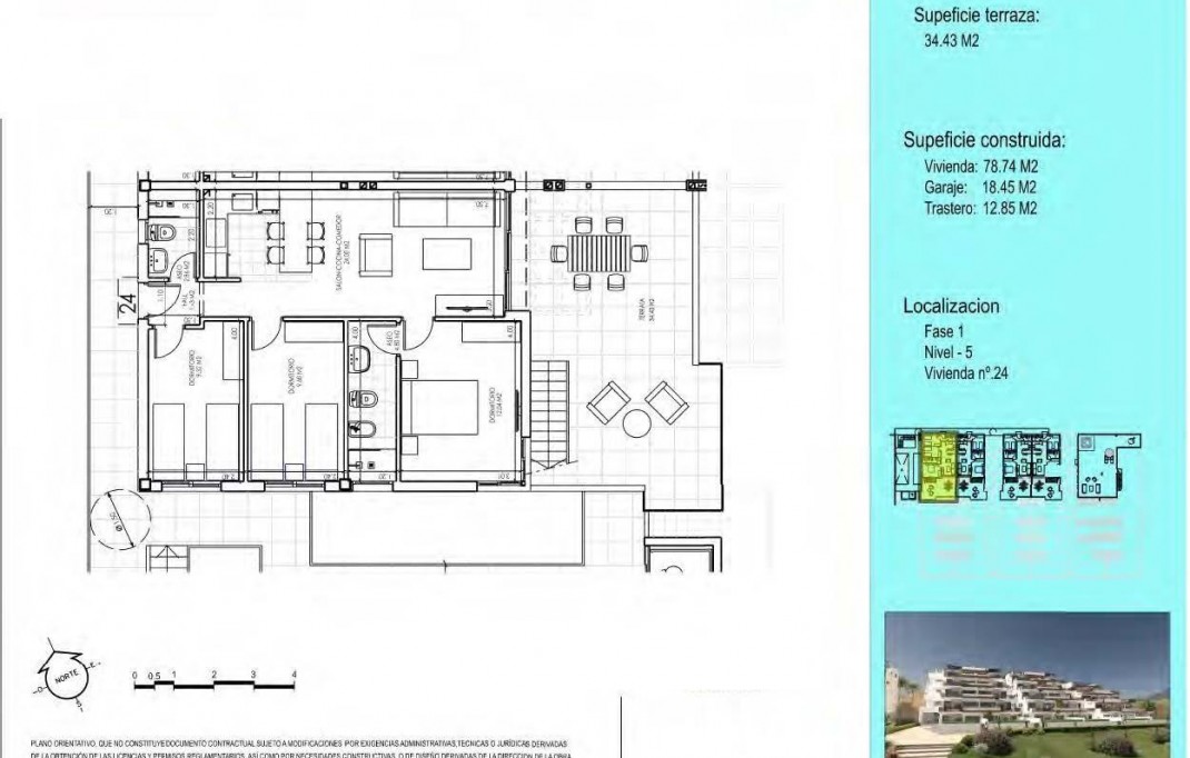 New Build - Penthouse - Vera - Vera playa