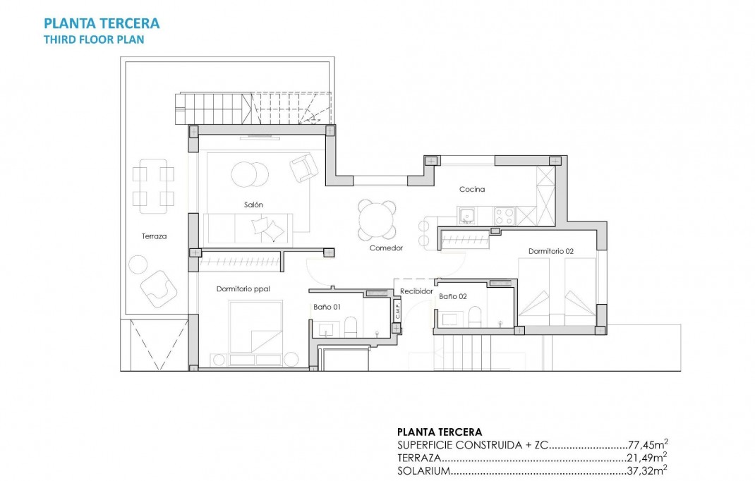 New Build - Penthouse - Torre Pacheco - Santa Rosalia Lake And Life Resort