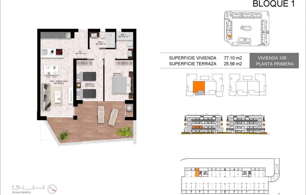 New Build - Apartment - Torrevieja - La Siesta