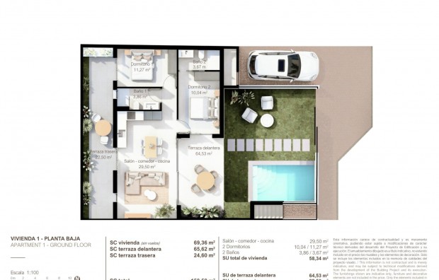 New Build - Bungalow - San Pedro del Pinatar - Lo Pagán