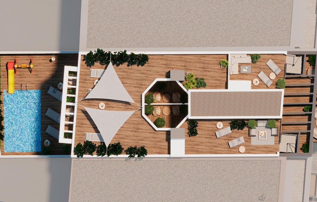 Nueva construcción  - Ático - Torrevieja - Playa de El Cura