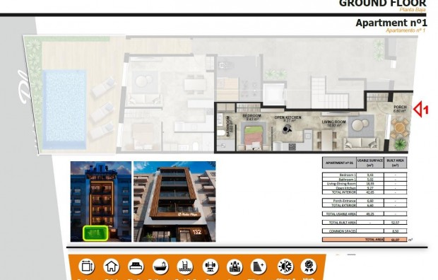 New Build - Apartment - Torrevieja - Playa de El Cura