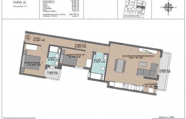 New Build - Apartment - Algorfa - Pueblo