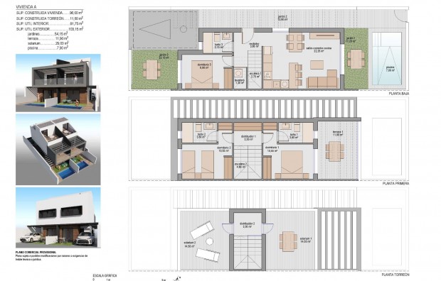 Nieuwbouw - Villa - San Javier - Santiago de la Ribera