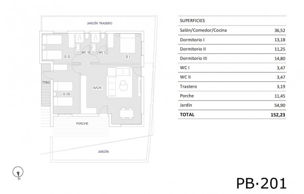 New Build - Bungalow - San Miguel de Salinas - Pueblo