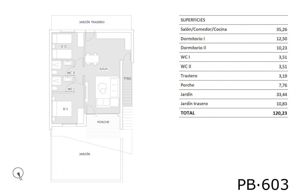 New Build - Bungalow - San Miguel de Salinas - Pueblo