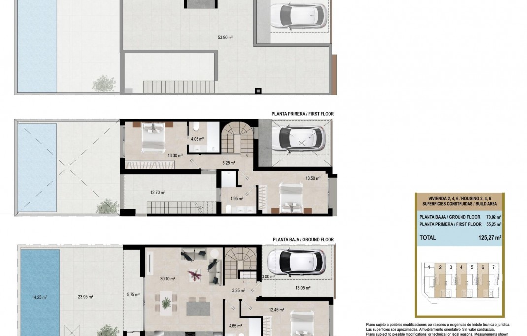 New Build - Town House - San Javier - pueblo