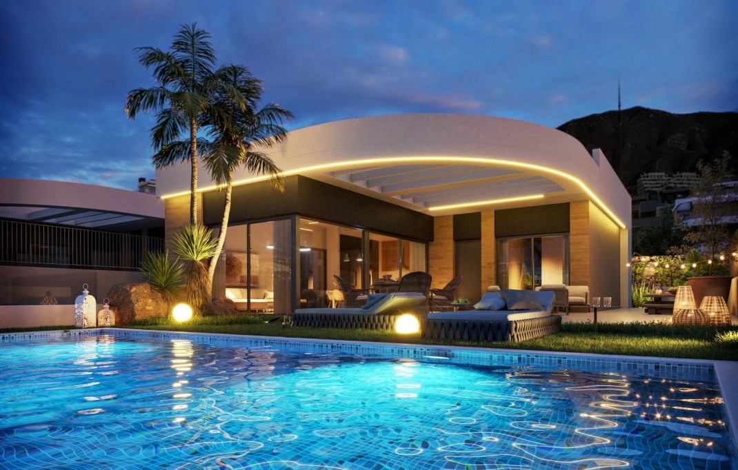 New Build - Villa - Finestrat - Campana garden