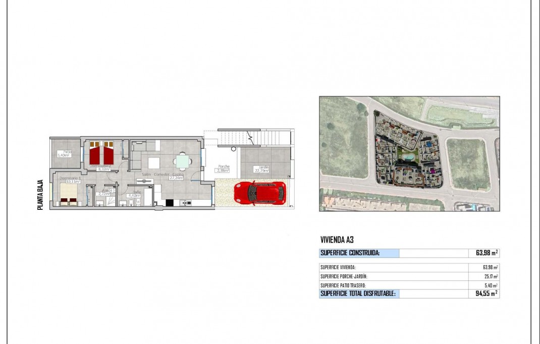 New Build - Bungalow - Cox - San Fernando