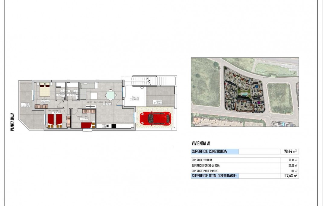 New Build - Bungalow - Cox - San Fernando