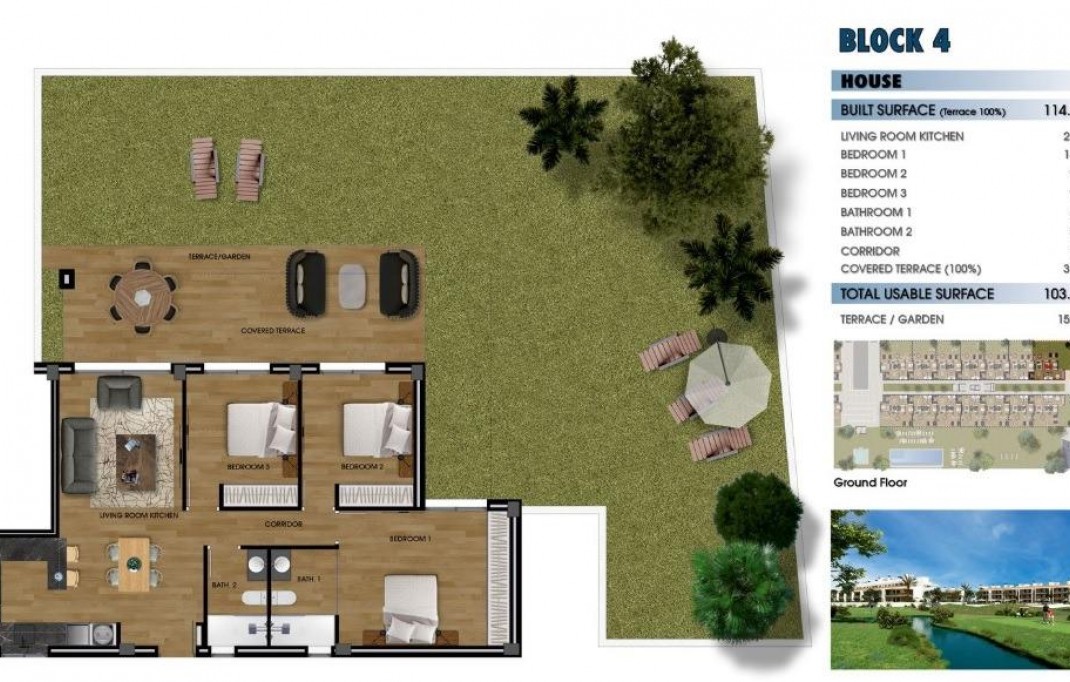 Nieuwbouw - Apartment - Los Alcazares - Serena Golf