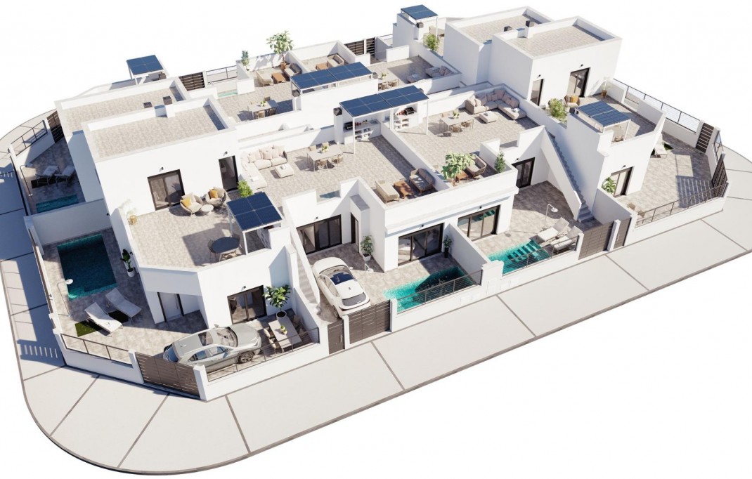 New Build - Quad House - Torre Pacheco - El Alba