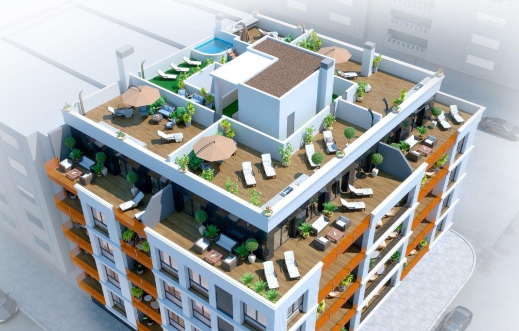 Nieuwbouw - Apartment - Torrevieja - Parque de las Naciones