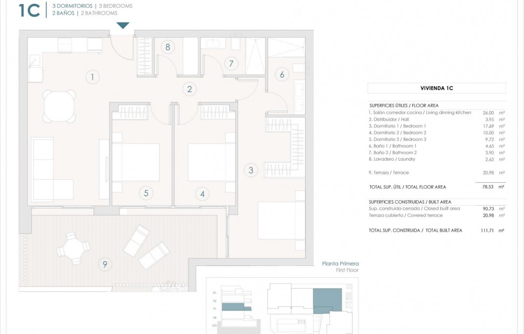 Nieuwbouw - Apartment - Benijofar - Pueblo